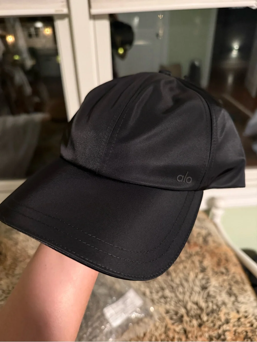 Alo Satin Off Duty Cap